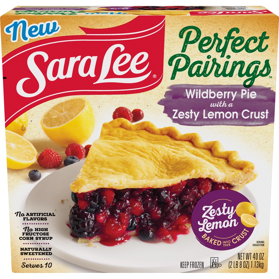 slide 1 of 1, Sara Lee Perfect Pairings Wildberry Pie With A Zesty Lemon Crust, 40 oz