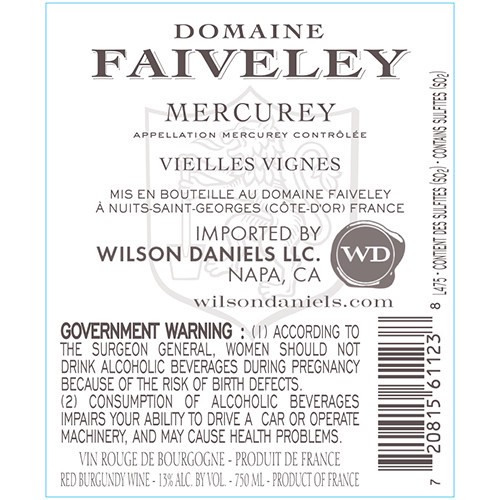 slide 2 of 10, Faiveley Mercurey Rouge, 750 ml