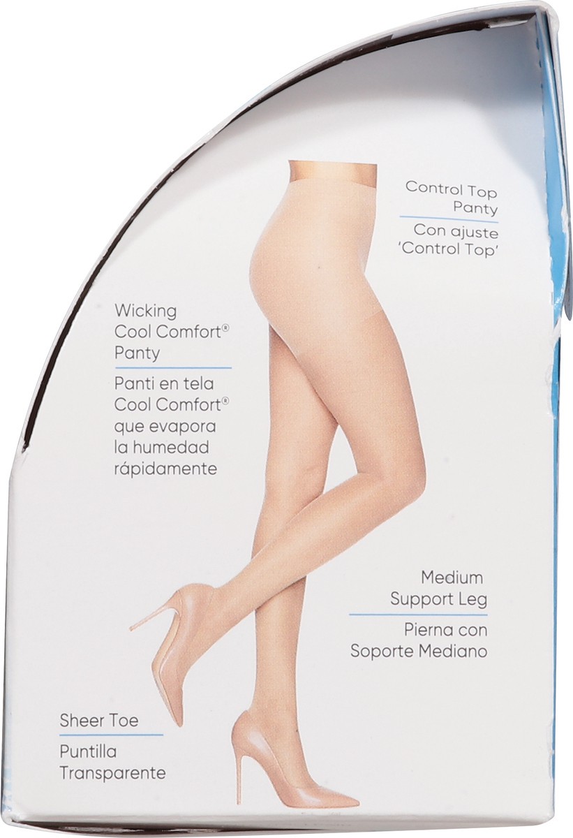 slide 6 of 12, L'eggs Sheer Energy Suntan Medium Support Leg Compression Sheer Tights B 1 ea, 1 ct