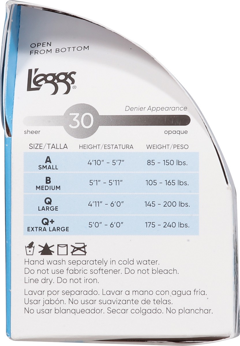slide 7 of 12, L'eggs Sheer Energy Suntan Medium Support Leg Compression Sheer Tights B 1 ea, 1 ct