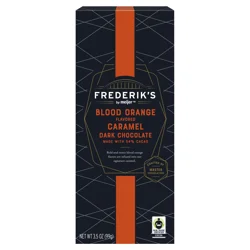 FREDERIKS BY MEIJER Frederik's by Meijer Blood Orange Flavored Caramel Dark Chocolate