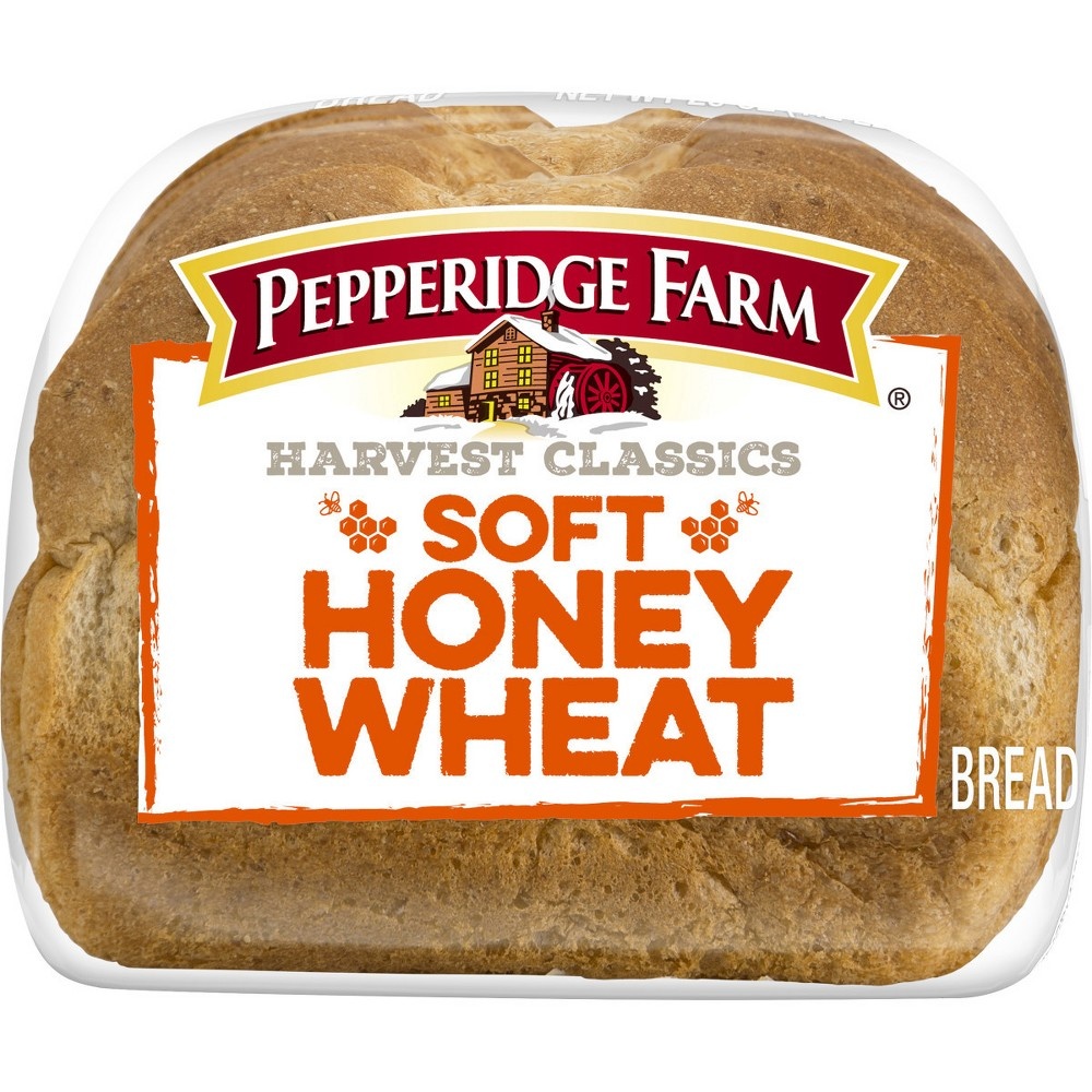 slide 2 of 6, Pepperidge Farm Bread, Soft, Honey Wheat, 20 oz