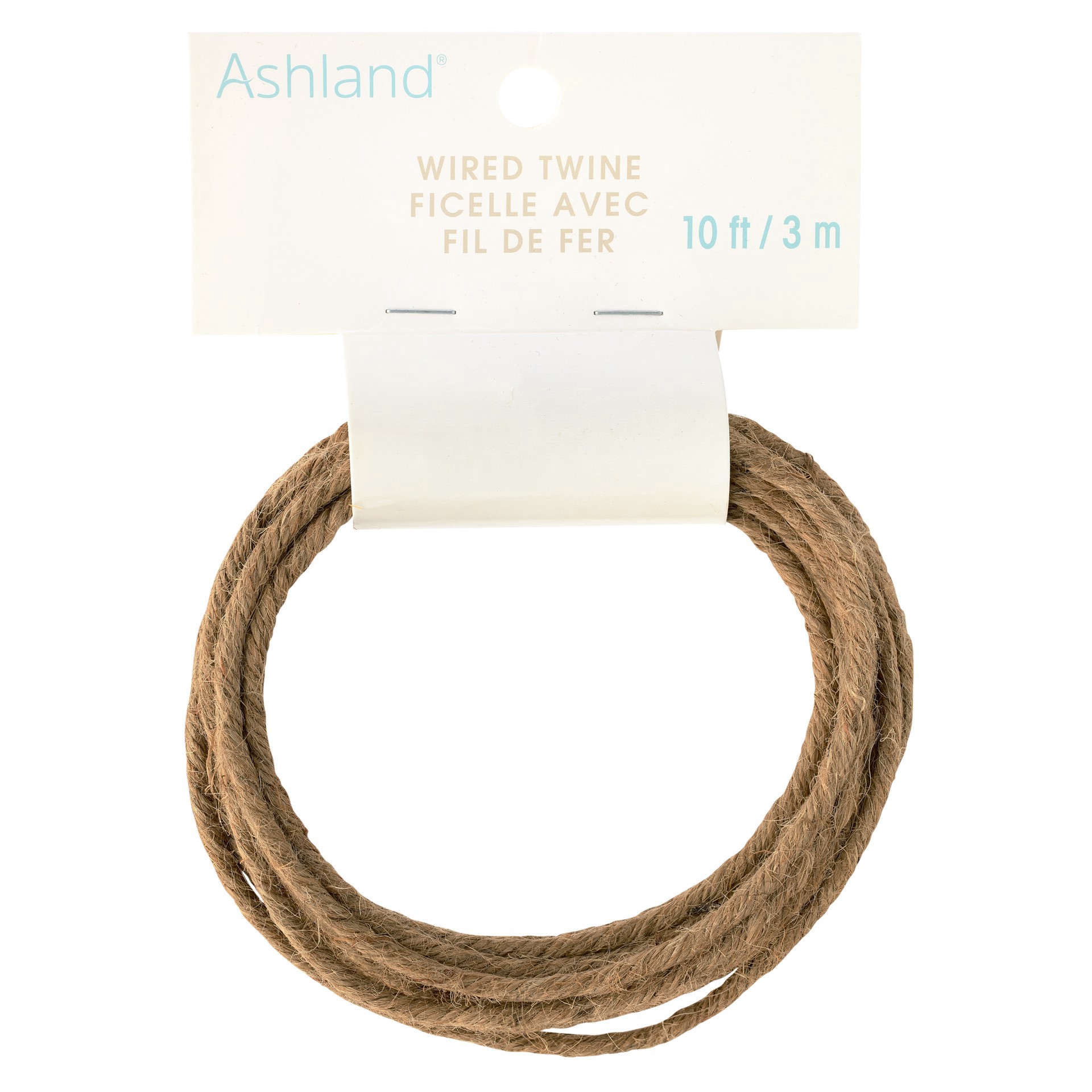 slide 3 of 3, 4mm Natural Wired Twine By Ashland, 4 mm