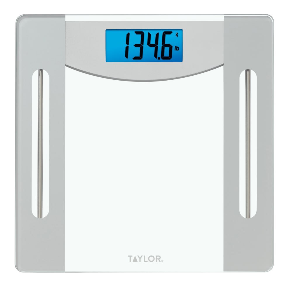 slide 2 of 2, Taylor® Digital Bluetooth® Sync Glass Bath Scale, 1 ct
