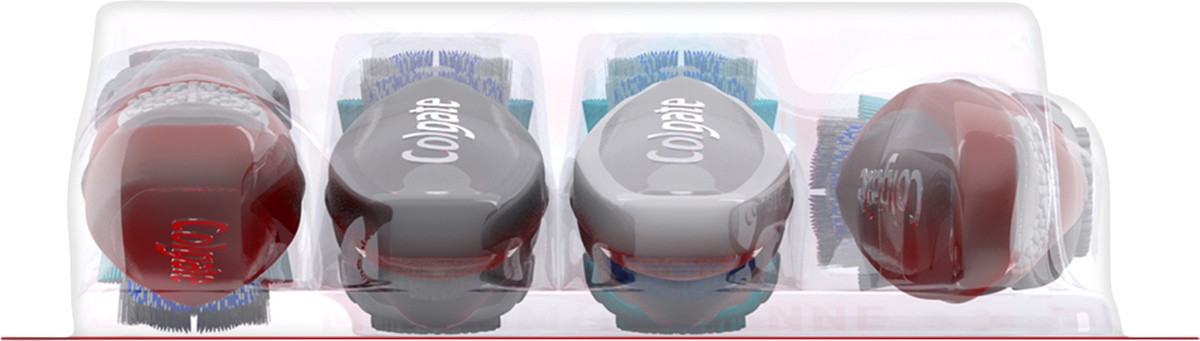 slide 4 of 7, Colgate 360 Advanced Optic White, 4pk, Medium, 4 ct