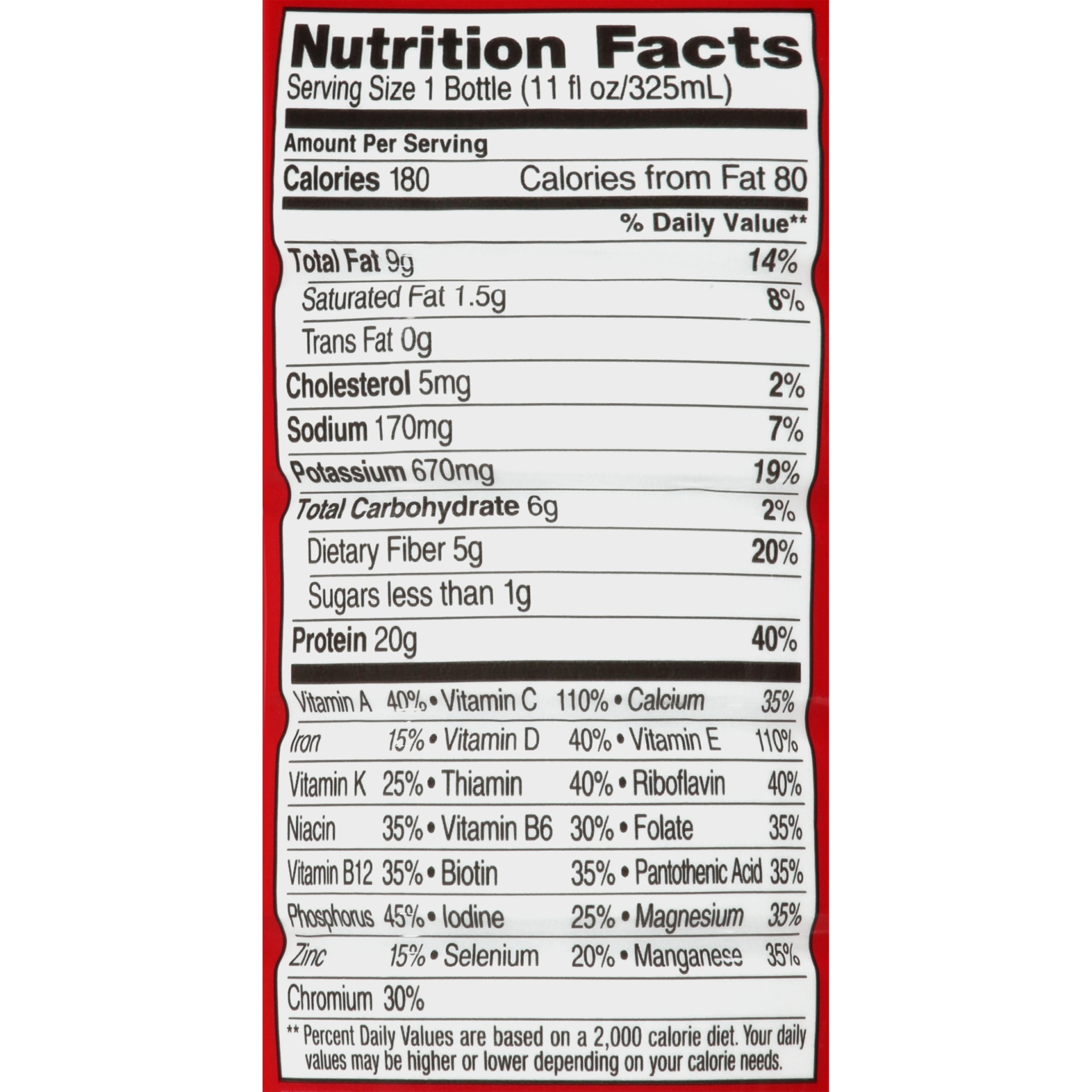 slide 5 of 6, SlimFast Advanced Nutrition Vanilla Cream Meal Replacement Shake, 11 fl oz