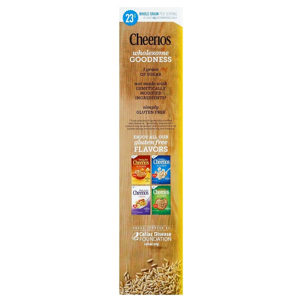 slide 2 of 4, Cheerios Cereal, Limited Edition Happy Heart Shapes, Heart Healthy Cereal with Whole Grain Oats, Giant Size, 20 oz, 20 oz