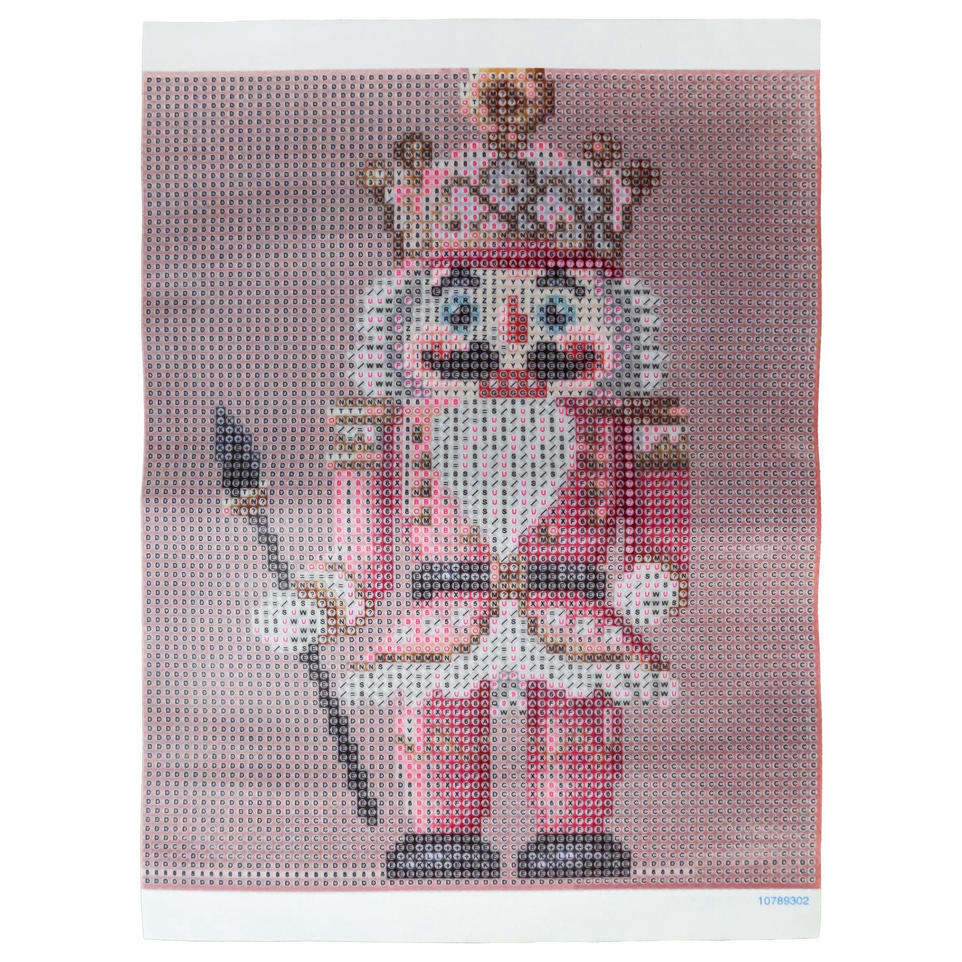 slide 2 of 4, 8" X 10" Pink Nutcracker Diamond Art Kit With Frame By Make Market, 8 in x 10 in