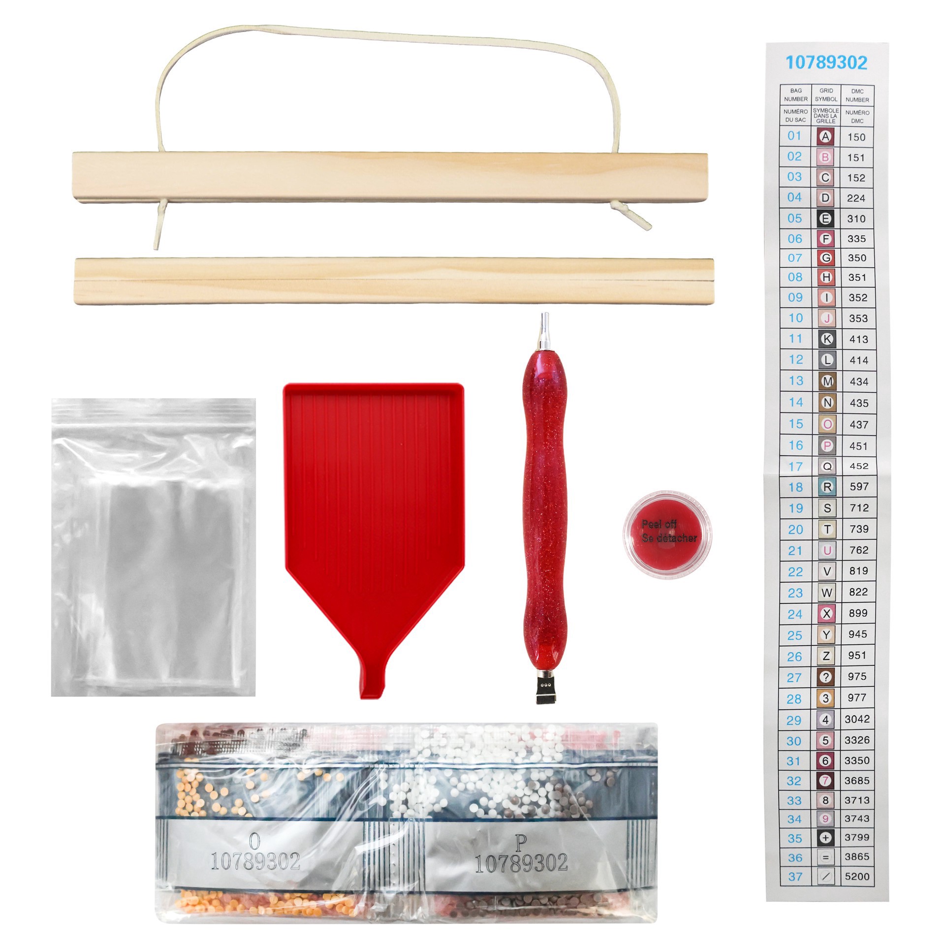 slide 3 of 4, 8" X 10" Pink Nutcracker Diamond Art Kit With Frame By Make Market, 8 in x 10 in