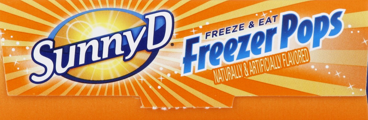 slide 2 of 5, Sunny D Freezer Pops Fruit Punch, Grape, Blue Raspberry, & Watermelon, 10 ct