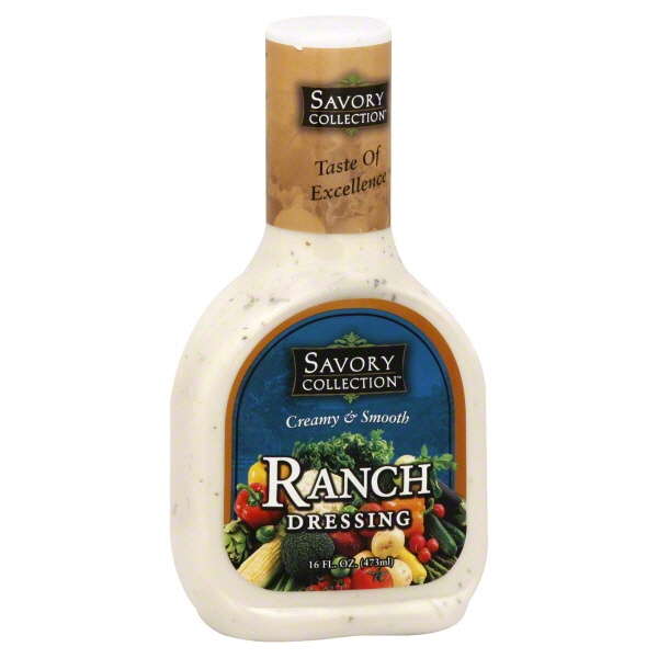 slide 1 of 1, Savory Collection Creamy Ranch Dressing, 16 oz