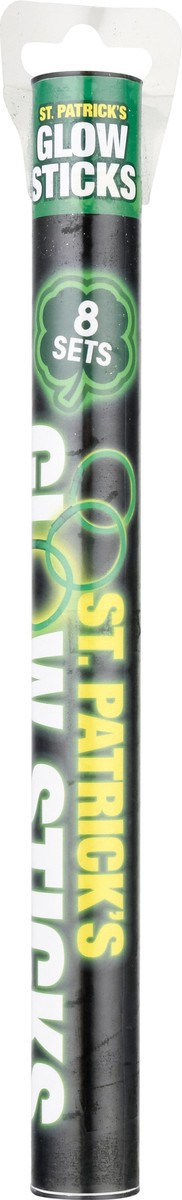 slide 9 of 12, Magic Seasons St. Patrick’s Glow Sticks 8 ea, 8 ct