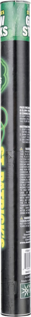slide 2 of 12, Magic Seasons St. Patrick’s Glow Sticks 8 ea, 8 ct