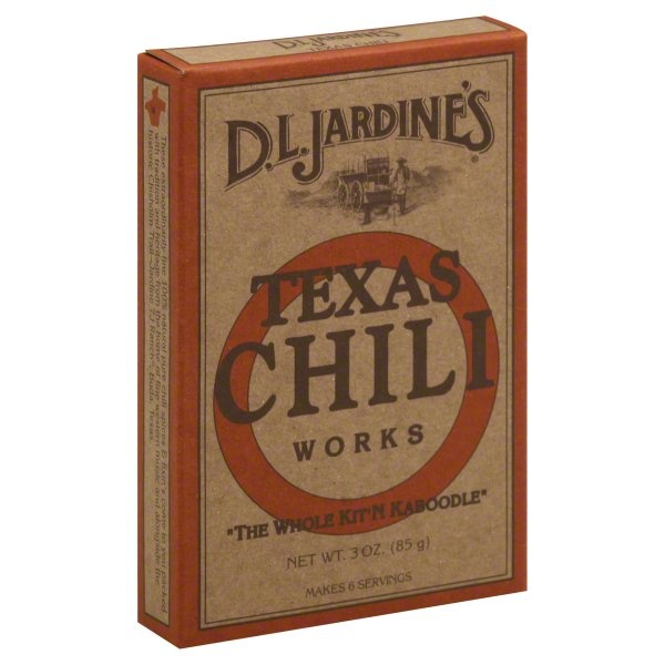 slide 1 of 1, D.L. Jardine's Texas Chili Works, 3.12 oz