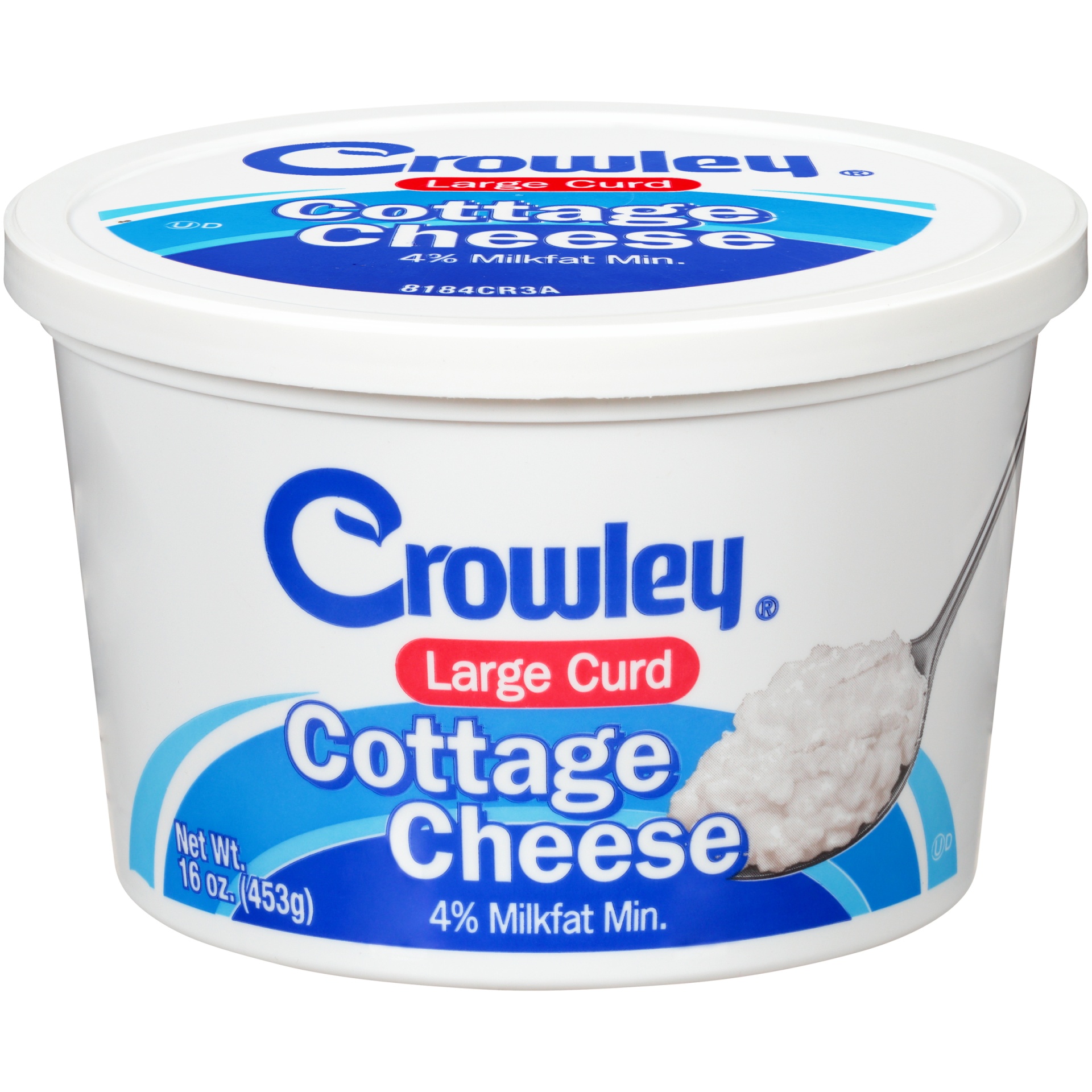 slide 1 of 7, Crowley Large Curd Cottage Cheese, 16 oz