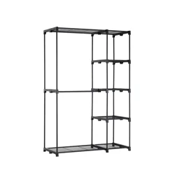 Rh Double Hang Closet Black