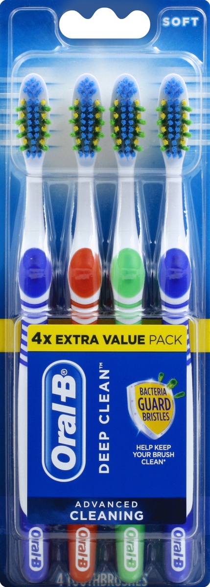 slide 5 of 7, Oral-B Toothbrushes, 4 ct