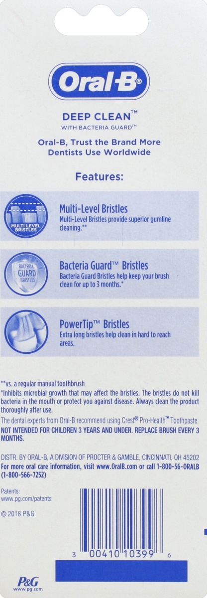 slide 6 of 7, Oral-B Toothbrushes, 4 ct