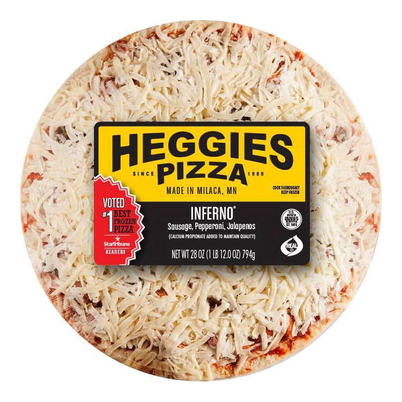 slide 1 of 9, Heggies Pizza, 28 oz