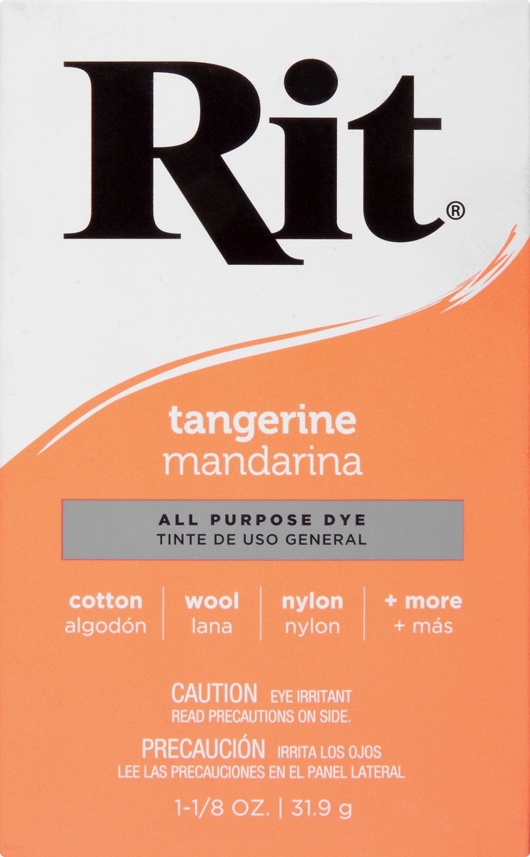 slide 3 of 10, Rit Tangerine All Purpose Dye 1.125 oz, 1.12 oz