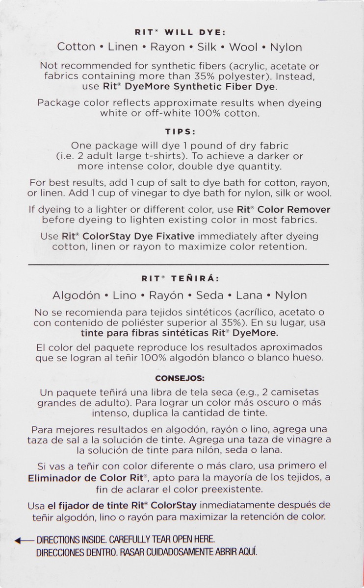 slide 8 of 10, Rit Tangerine All Purpose Dye 1.125 oz, 1.12 oz