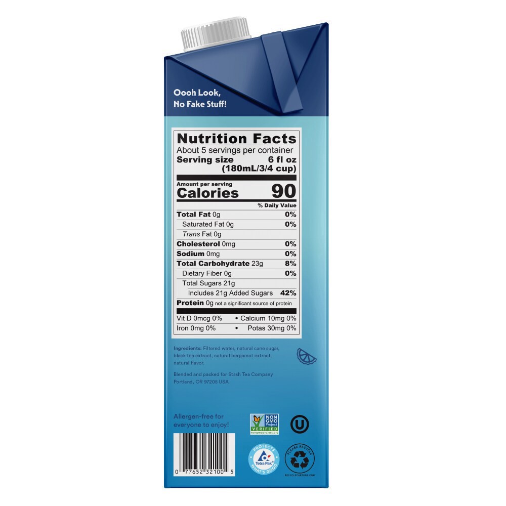 slide 2 of 4, Stash Tea® Earl's Delight Latte Tea Concentrate, 32 fl oz