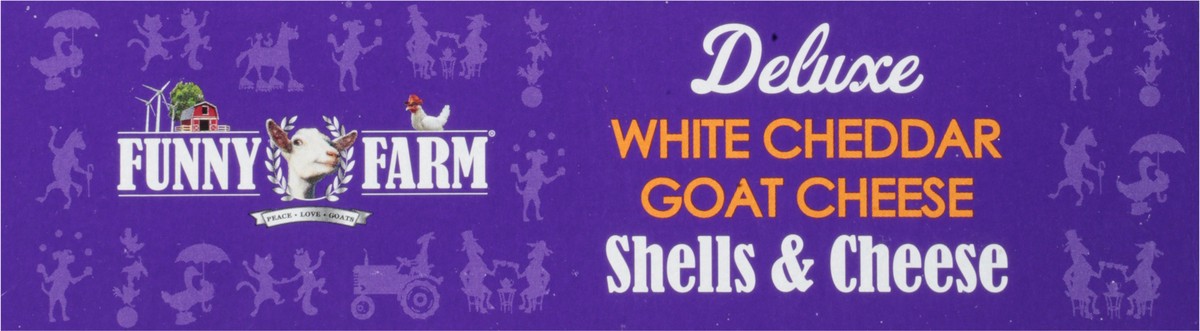 slide 2 of 12, Funny Farm White Cheddar Goat Cheese Shells & Cheese 9.5 oz, 9.5 oz