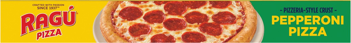 slide 3 of 13, Ragu Pizzeria-Style Crust Pepperoni Pizza 21.00 oz, 21 oz
