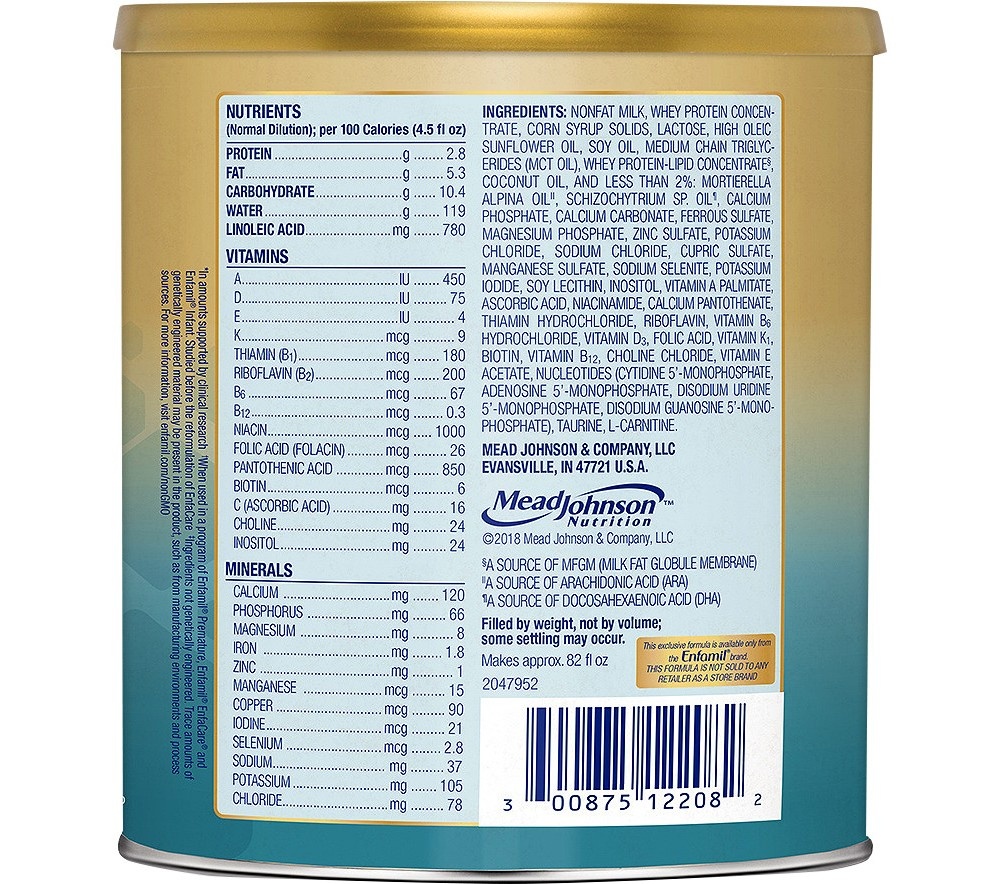 slide 2 of 3, Enfamil NeuroPro EnfaCare Premature Baby Formula Milk Based with Iron, Powder Can, 13.6 Oz, 12.8 oz