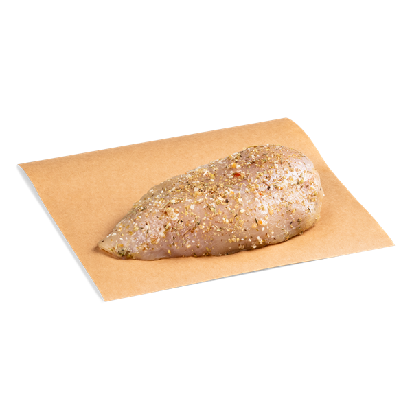 slide 1 of 1, Hy-Vee Italian Marinated Chicken Breast, 6 oz