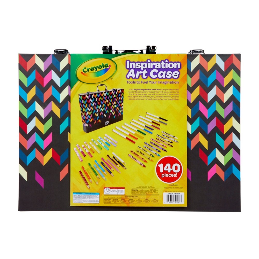 slide 6 of 6, Crayola Inspiration Art Case, 140 ct