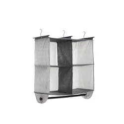 Real Home Innovations 4-Section Closet Organizer - Gray