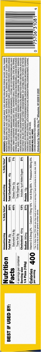 slide 6 of 13, Ragu Pizzeria-Style Crust Combination Pizza 22.00 oz, 22 oz