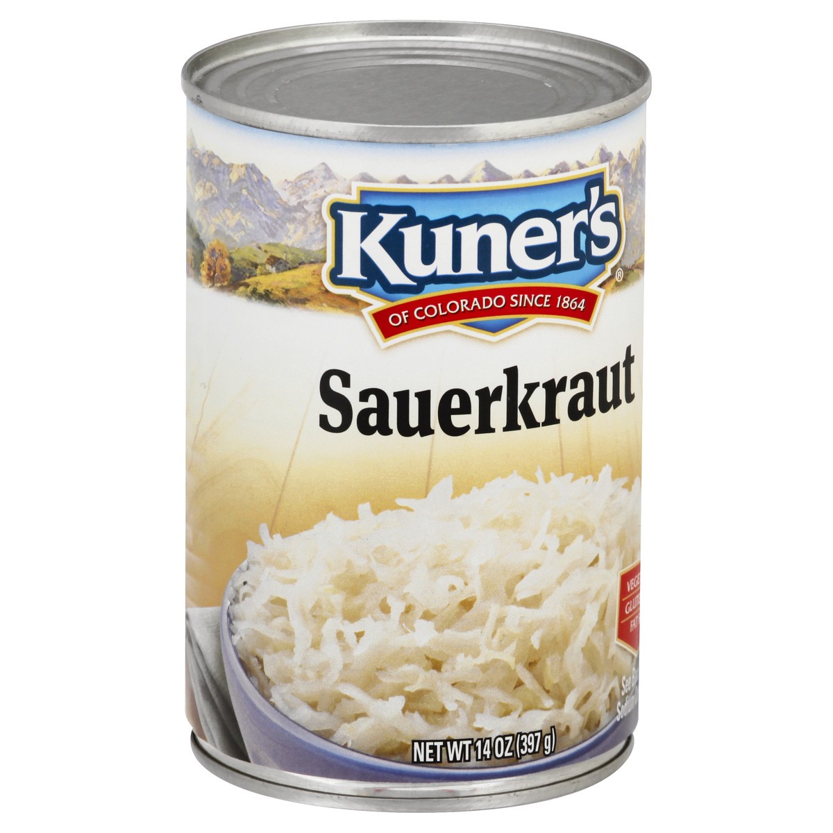 slide 7 of 9, Kuner's Sauerkraut 14 oz, 14 oz