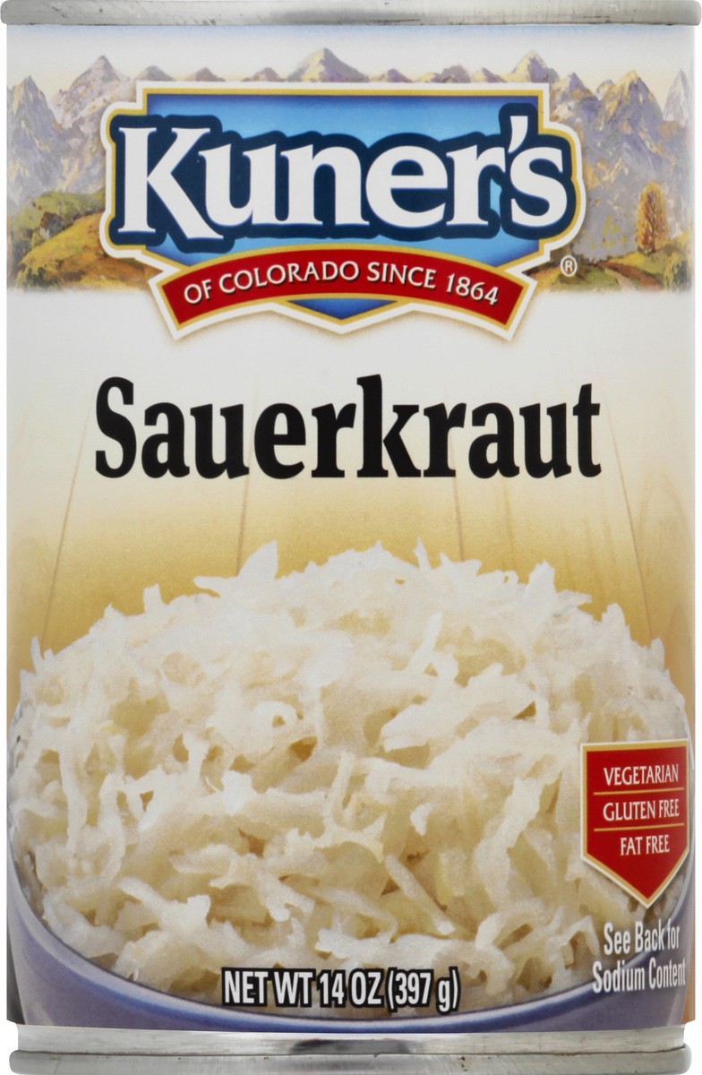 slide 4 of 9, Kuner's Sauerkraut 14 oz, 14 oz