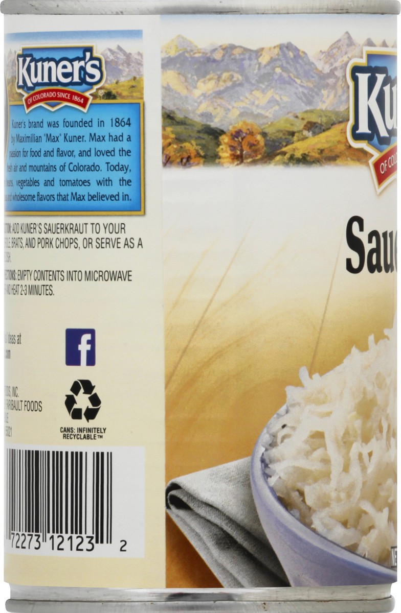 slide 6 of 9, Kuner's Sauerkraut 14 oz, 14 oz