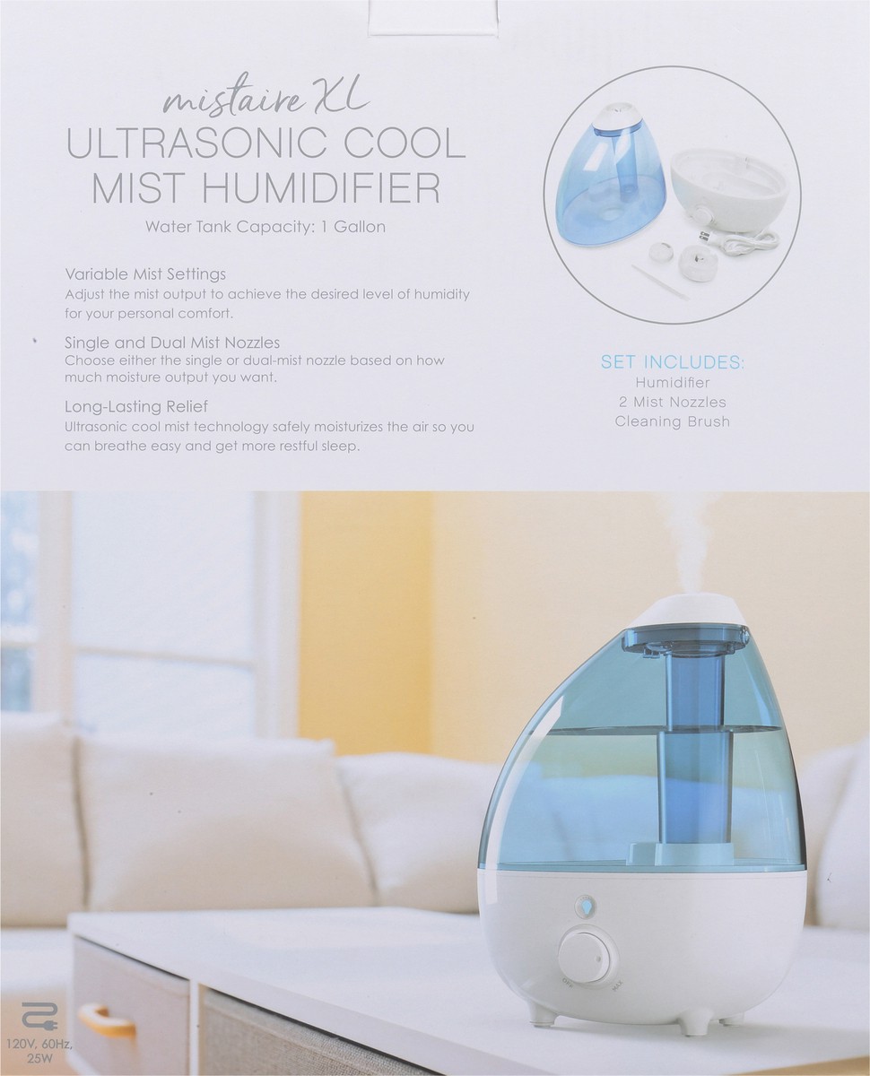 slide 8 of 9, Pure Enrichment Mist Ultrasonic Cool Mistaire XL Humidifier 1 ea, 1 ct