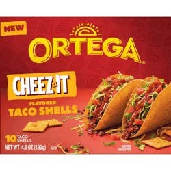 Ortega Cheez-Its Taco Shells 10ct - 4.1 Oz