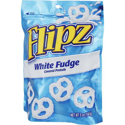 Flipz White Fudge Covered Pretzels 5 oz | Shipt