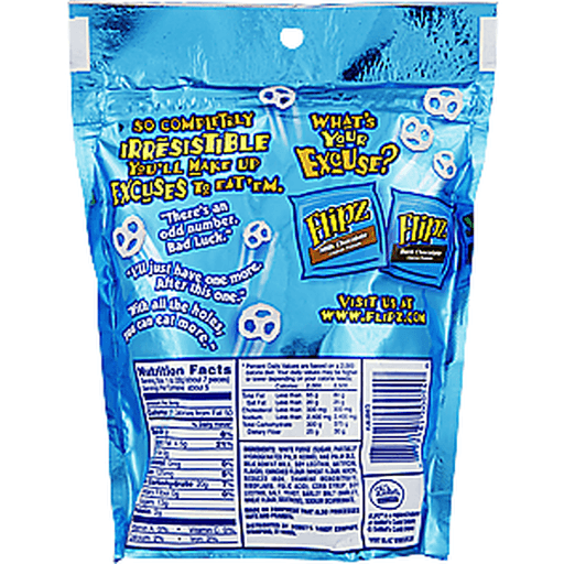 Flipz White Fudge Covered Pretzels 5 oz Shipt