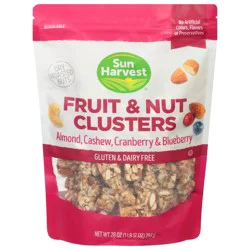 Sun Harvest Nut Clusters Blueberry & Cranberry