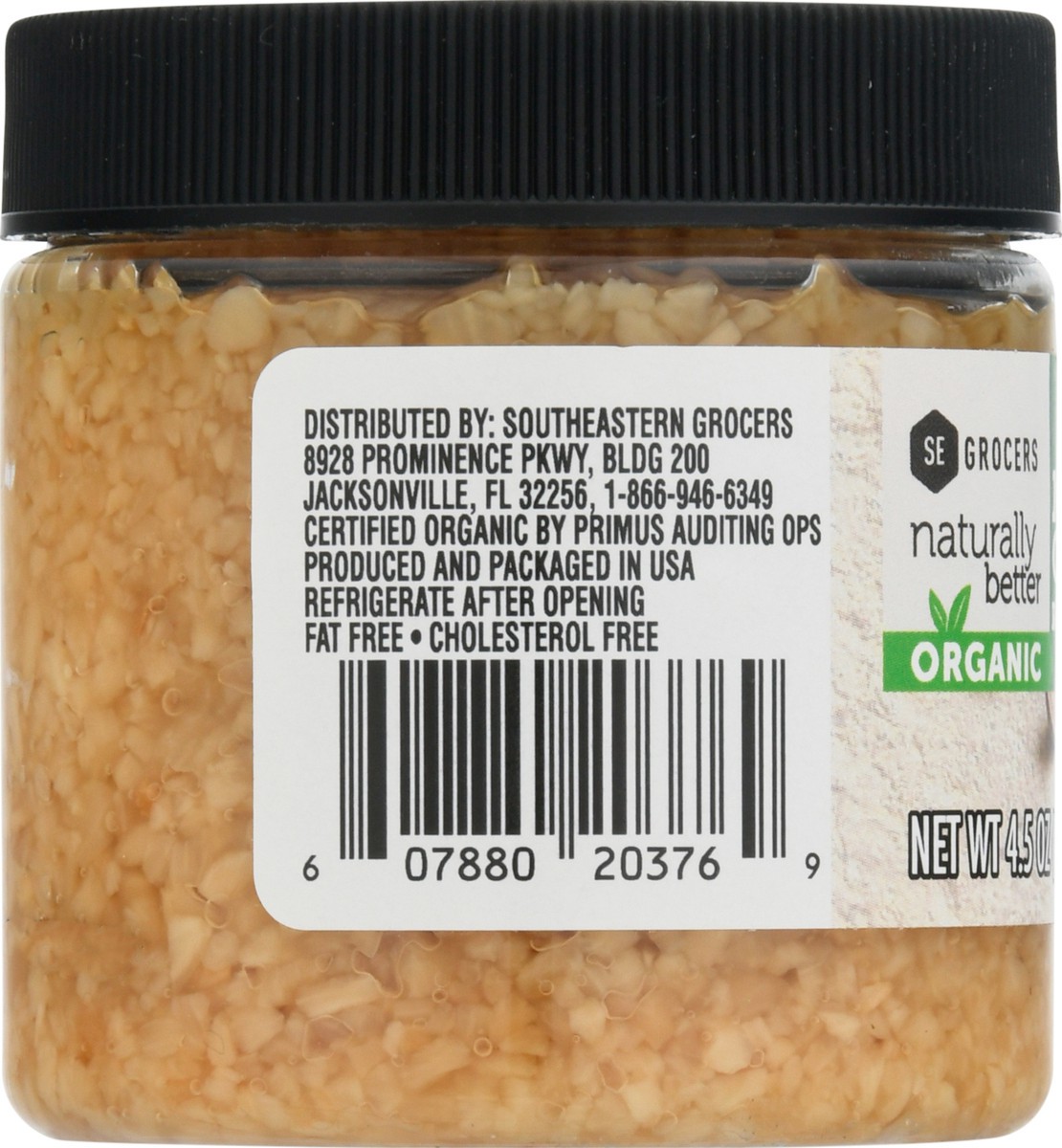 slide 7 of 14, Nb Organic Minced Garlic, 4.5 oz