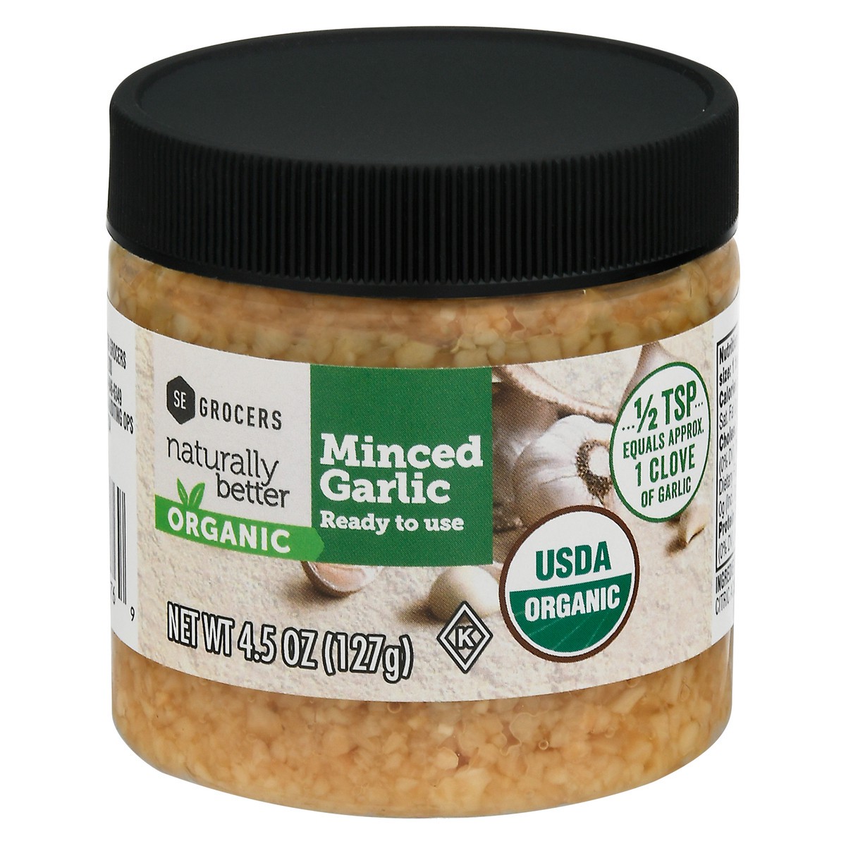 slide 8 of 14, Nb Organic Minced Garlic, 4.5 oz