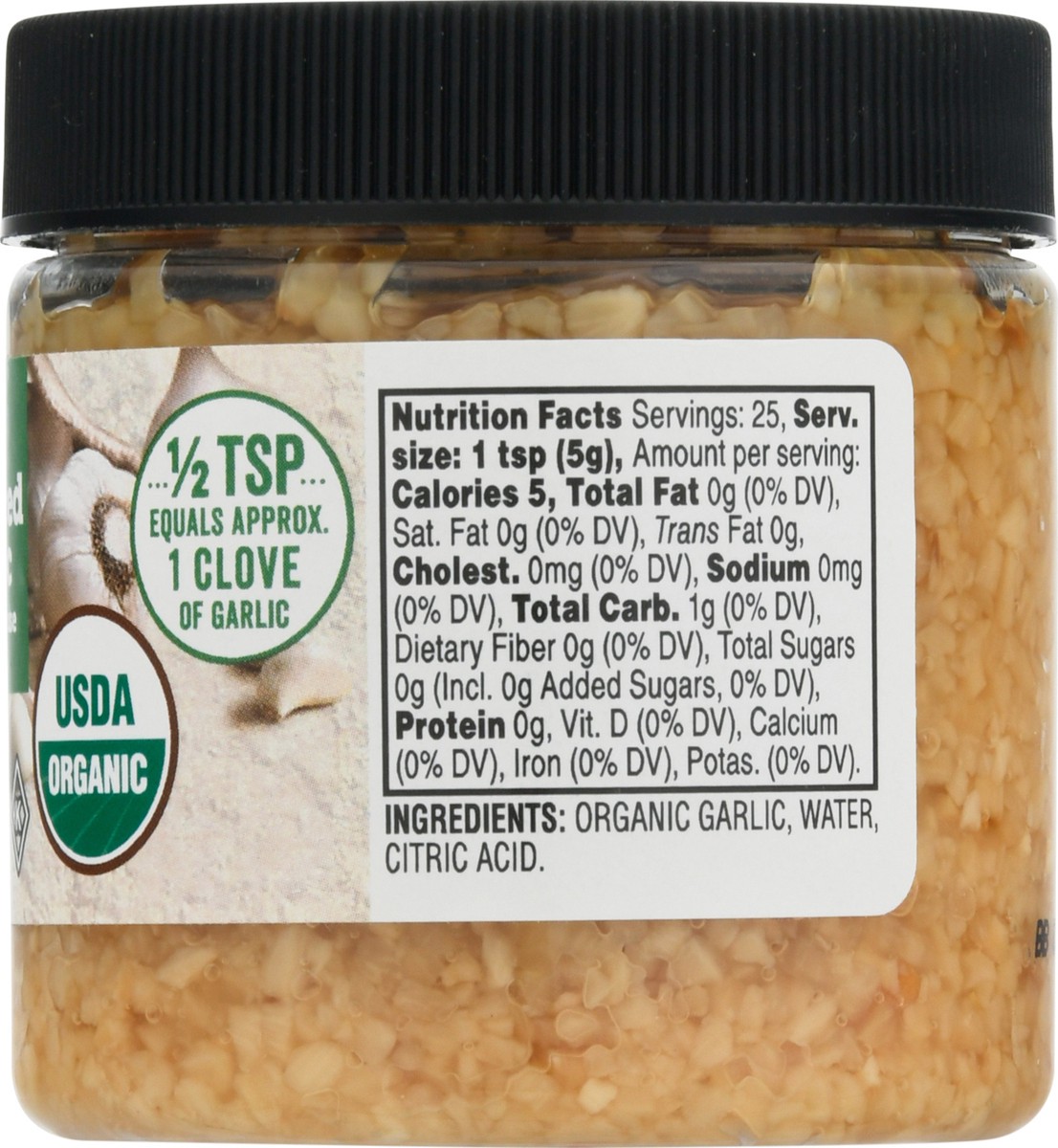 slide 3 of 14, Nb Organic Minced Garlic, 4.5 oz