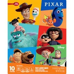 Betty Crocker Disney Pixar Fruit Snacks, 10 Pouches - 10 ct