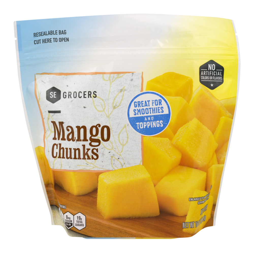 slide 1 of 1, SE Grocers Mango Chunks, 16 oz