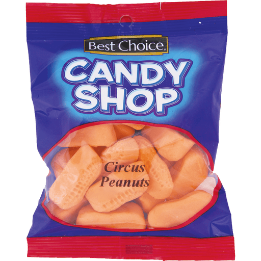 slide 1 of 1, Best Choice Circus Peanuts, 4.5 oz