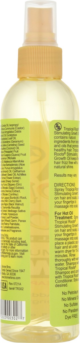 slide 5 of 9, Tropical Roots Stimulating Growth Oil 8 fl oz, 8 fl oz