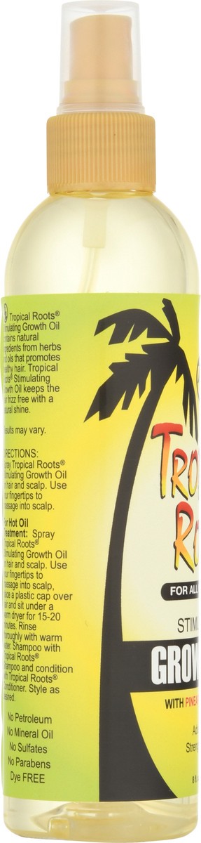 slide 7 of 9, Tropical Roots Stimulating Growth Oil 8 fl oz, 8 fl oz