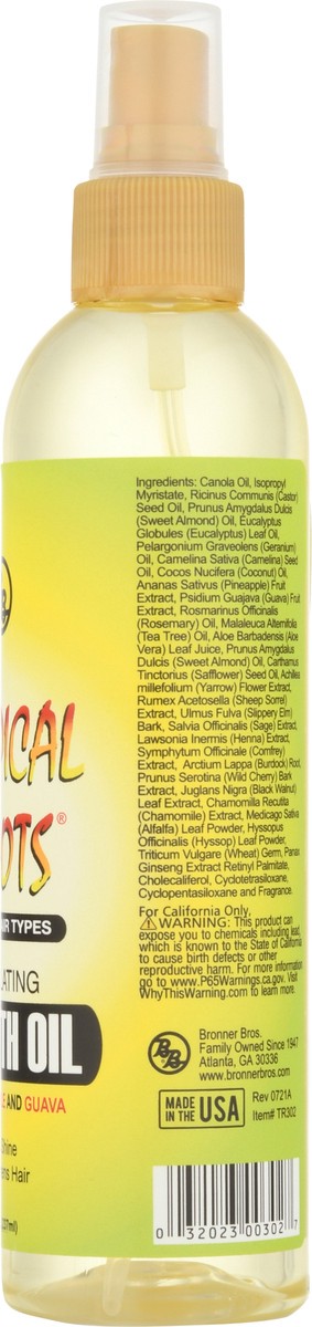 slide 8 of 9, Tropical Roots Stimulating Growth Oil 8 fl oz, 8 fl oz